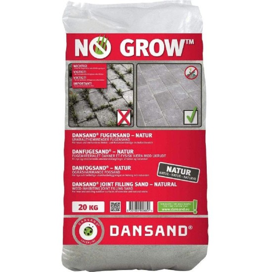 Dansand No Grow Block Paving Sand Poly Bag