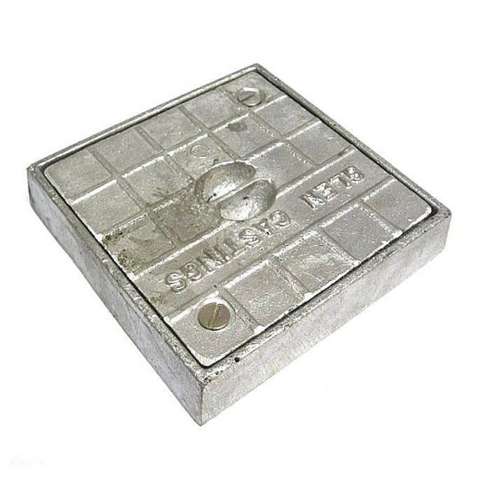 150mm Square Alloy Sealing Plate & Frame