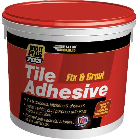 Everbuild Fix & Grout Tile Adhesive 5L