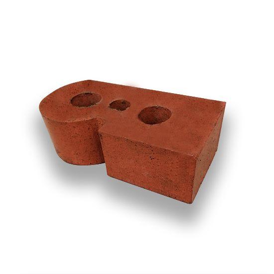 65mm Smooth Red Easy Angle Brick