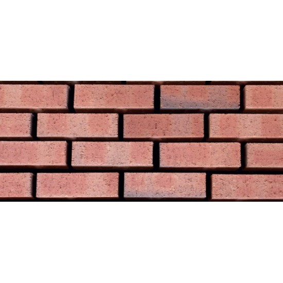 65mm Red Multi Rustic Brick