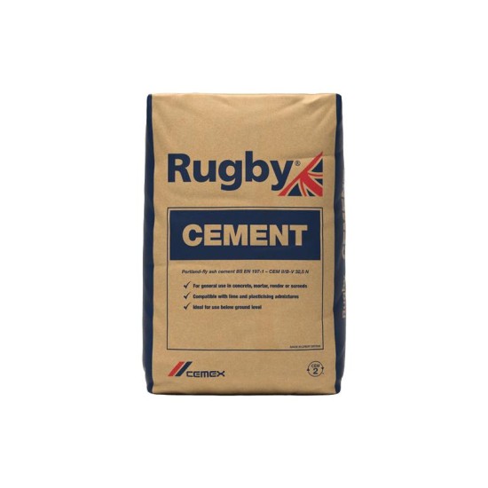 Cemex Rugby High Strength Cement - 25kg