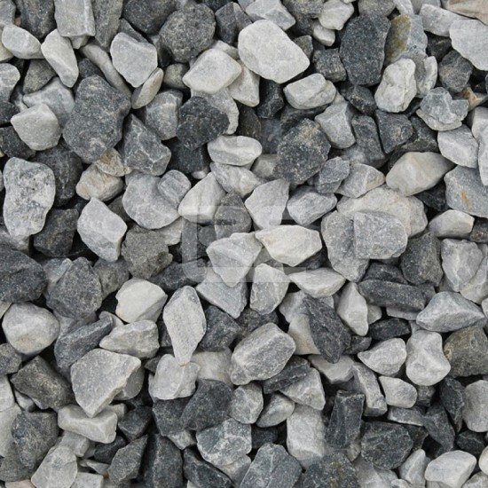 Black Ice Chippings 14-20mm Poly Bag