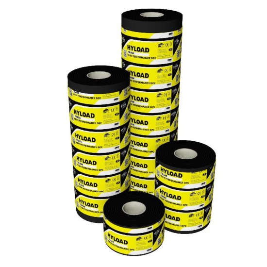 Hyload Housebuilder / Trade Damp Proof Course (DPC) 100mm x 20m Roll