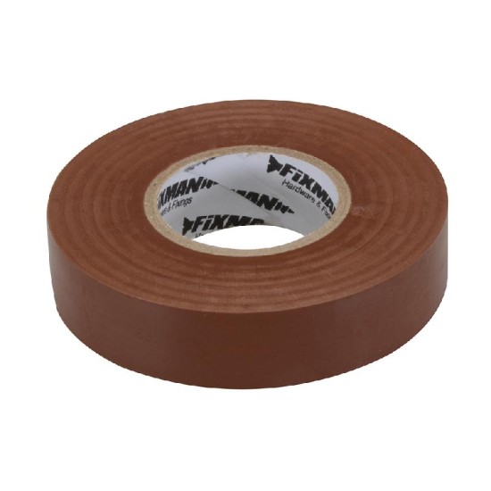 Brown Insulation Tape - 19mm x 20 metre