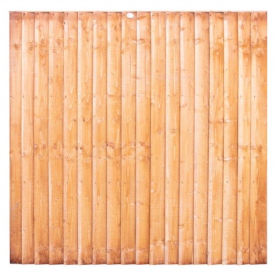 Premium Closed Board Fence Panel 1825mm x 1510mm (6ft x 5ft)