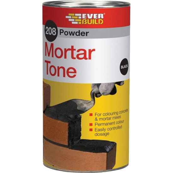 Everbuild 208 Powder Mortar Tone - Brown - 1kg