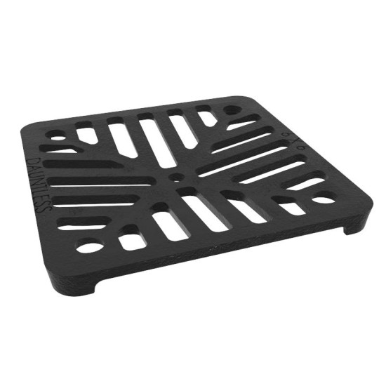 Gully Grid Cast Iron Dished 150 x 150 x 9mm
