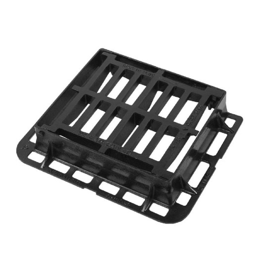Clarkdrain Hinged Gully Grating and Frame 430 x 370mm (D400)