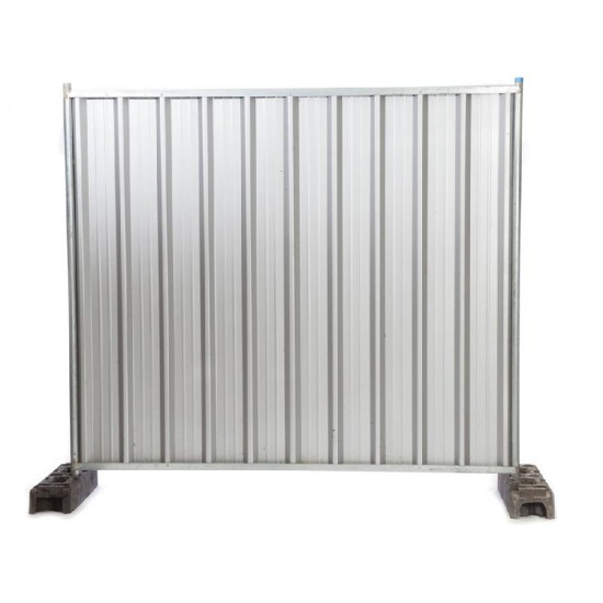 Solid Hoarding Fence Panel 2m x 1.8m