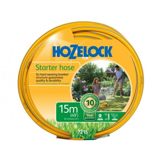 HozelockMaxi Plus Hose General Purpose 15m 12.5mm