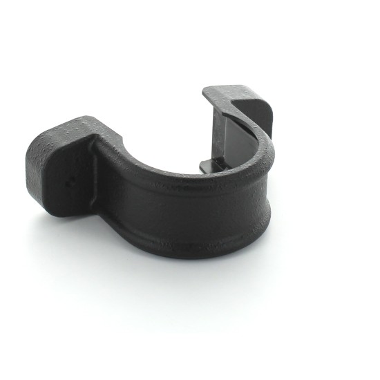 68mm Eared Pipe Bracket Foundry Finish