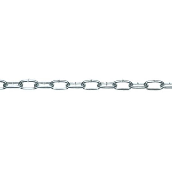 Chain BZP 2.5mm Short Link Welded Per Meter