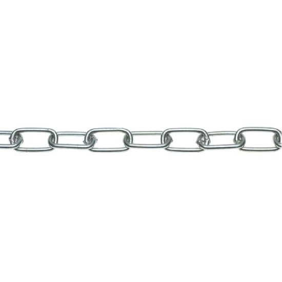 Chain BZP 3mm Medium Link Welded Per Meter