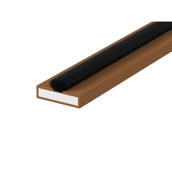 Brown Intumescent Fire Seal 10x4mm 2.1m