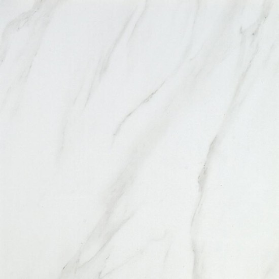 Alpha - White Marble Finish Size: 1000 x 2400 x 10mm