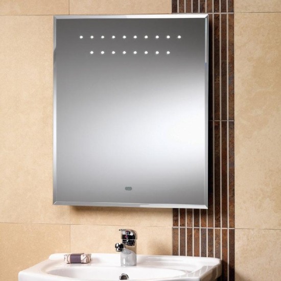 Amazon Mirror with LED Lights Size: 500 x 600