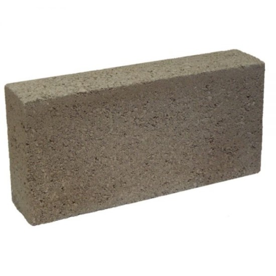 Solid Dense Concrete Block 100mm x 440mm x 215mm 7.3N