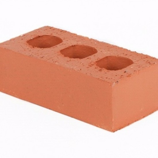 Red Class B Engineering Perforated Brick 65mm x 215mm x 102.5mm