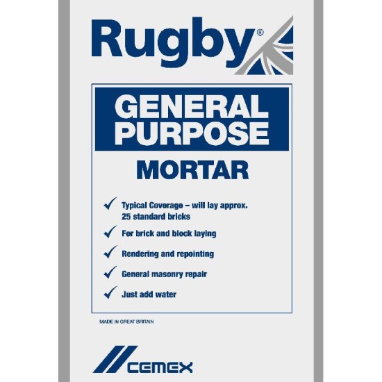 Rugby General Purpose Mortar Poly Bag