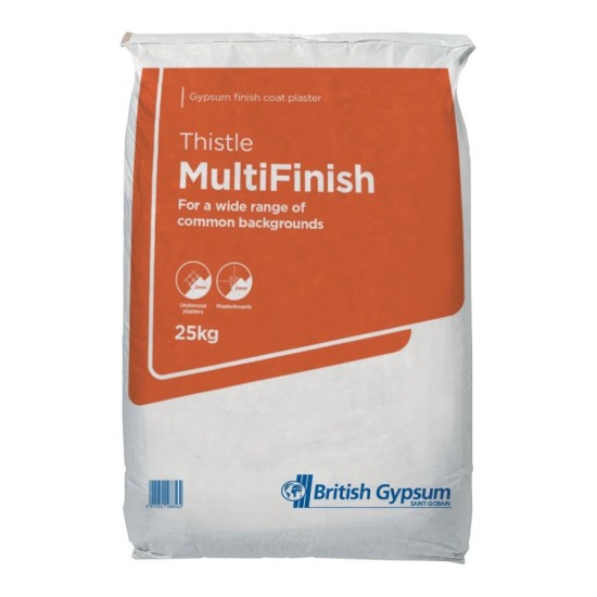 British Gypsum Thistle Multi-Finish 25kg