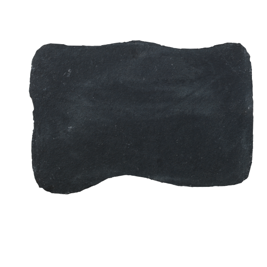 Blue-Black Natural Limestone Stepping Stone 300 x 450 x 20-24mm