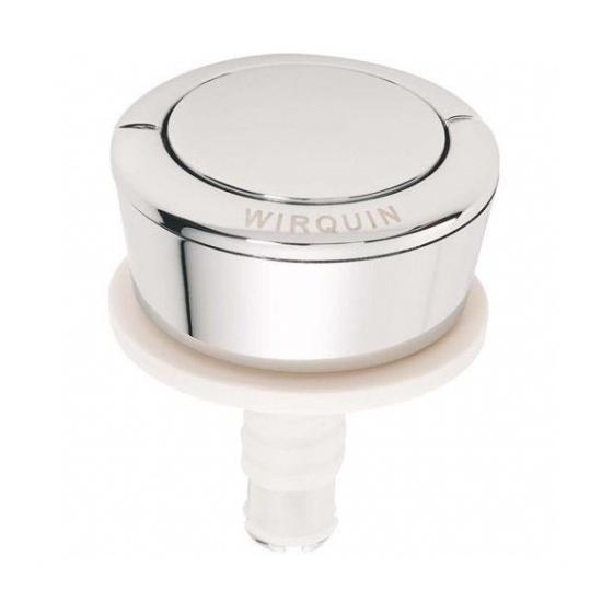 Wirquin Single Flush CP Push Button to