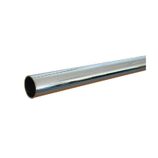 Copper Tube Chrome Plated 15mm X 2m