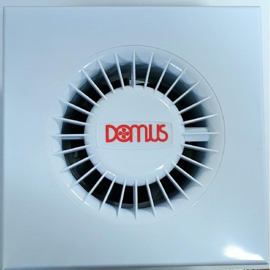 Domus100mm Axial Bathroom Fan EAVGTF100-PCR