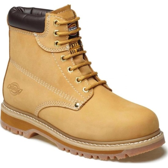 Dickies Cleveland Boot Honey Size 7 Safety Boot