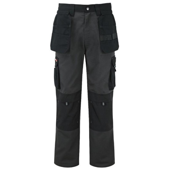 Tuffstuff Extreme Work Trouser Colour: Grey/Black Size: 28