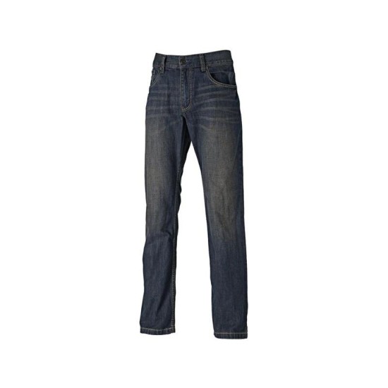 Dickies Boston Jeans Denim Blue 38in Small