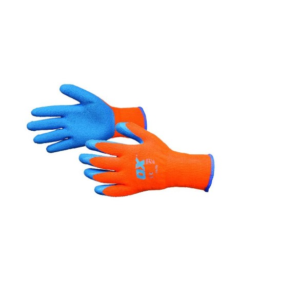 OX Thermal Latex Grip Gloves Large