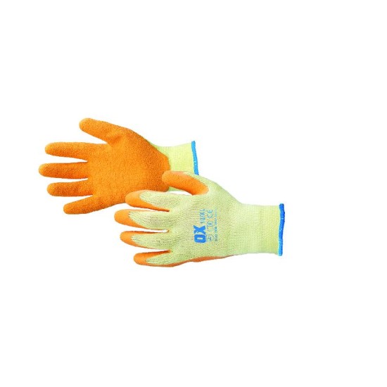 Latex coated Gloves MP1 Large Orange