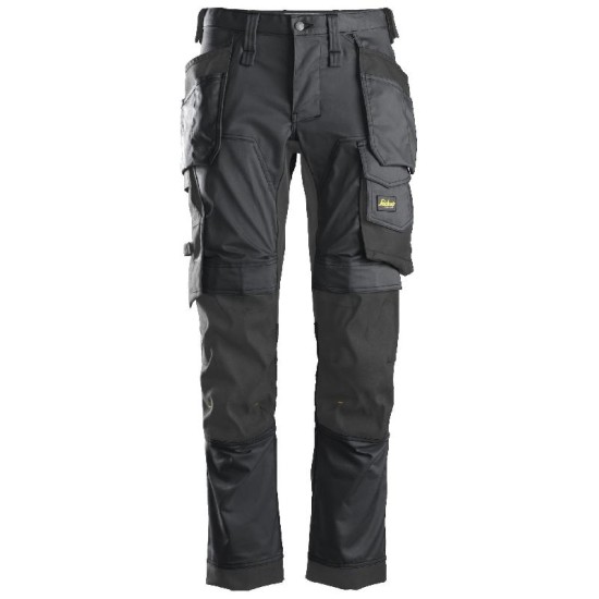 Snickers Holster Trousers Black Grey 32515804050