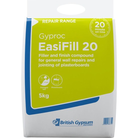 Gyproc Easifill 20 5KG Bag