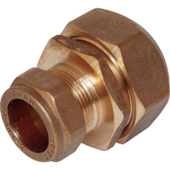MDPE Copper Coupler 32x28mm