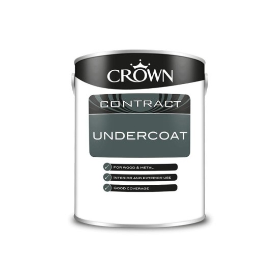Crown Contractors Undercoat - White - 2.5L