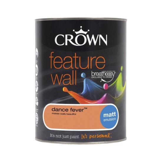 Crown Feature Wall Matt - Dance Fever - 1.25L