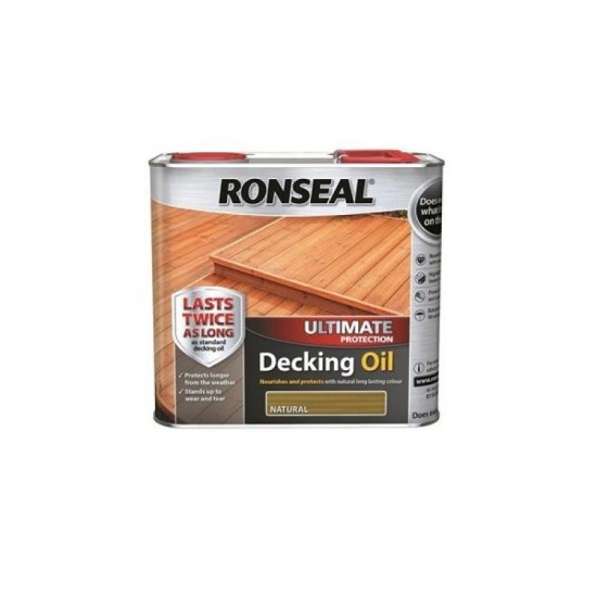 Ronseal Ultimate Decking Oil Clear 2.5l