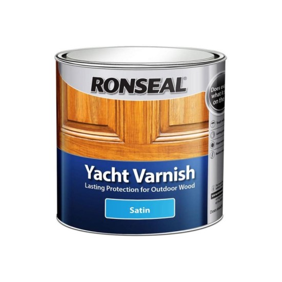 Ronseal External Yacht Varnish Satin 1L