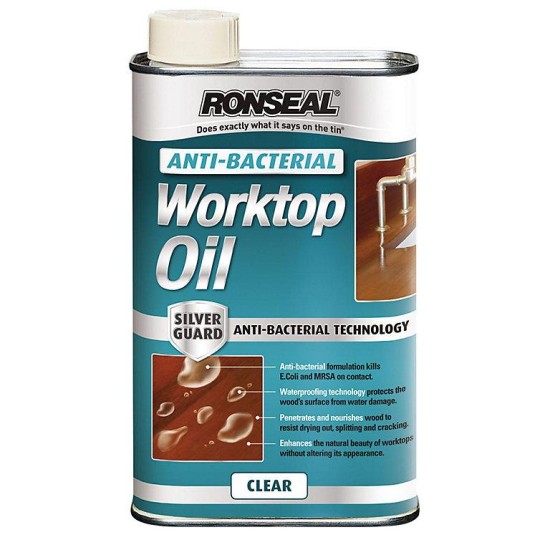 Ronseal Anti-Bacterial Worktop Oil 1L
