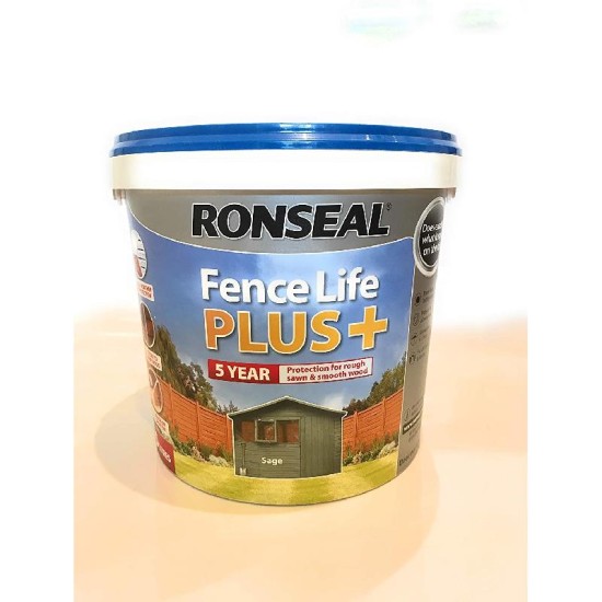 Ronseal Fencelife Plus Sage 5L