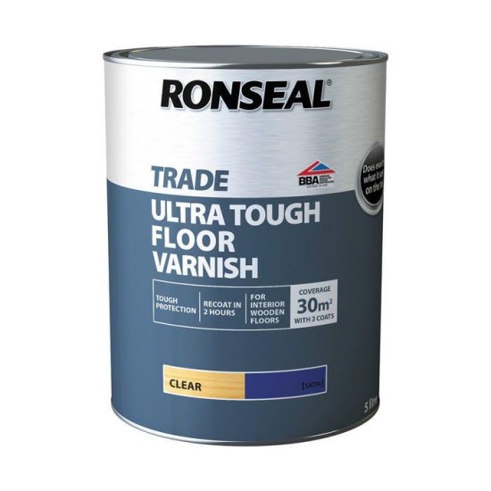 Ronseal Ultra Tough Floor Varnish Gloss