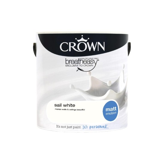 Crown Matt Breatheasy Solvent Free - Sail White - 2.5L