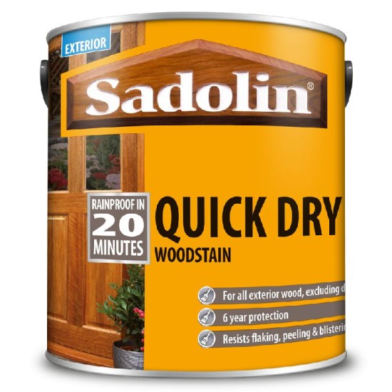 Sadolin Quick Dry Woodstain Mahogany 2.5L