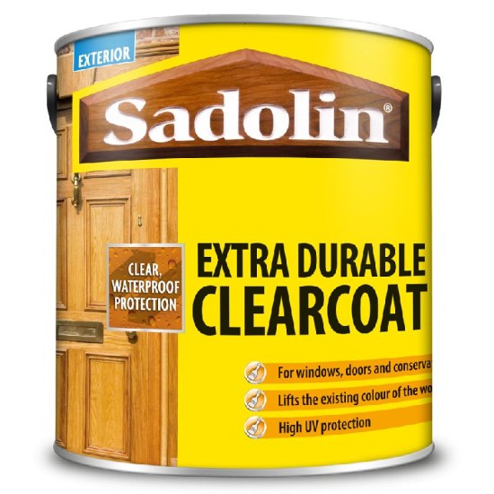 Sadolin Extra Durable Clearcoat Clear Satin 1L