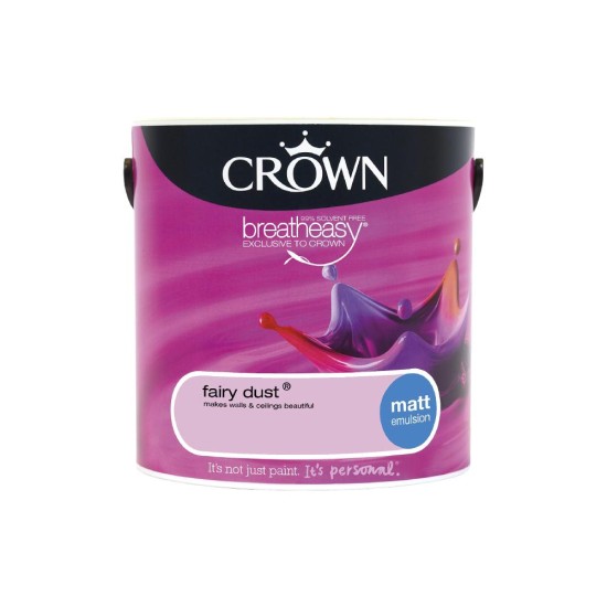 Crown Matt Breatheasy Solvent Free - Fairy Dust - 2.5L