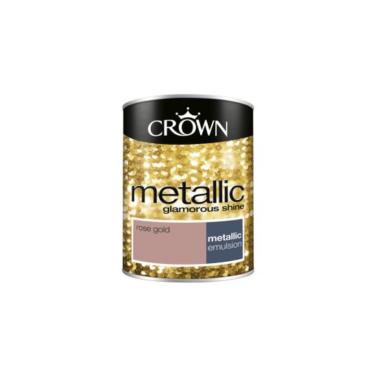 Crown Metallic Glamorous Shine - Rose Gold - 1.25L