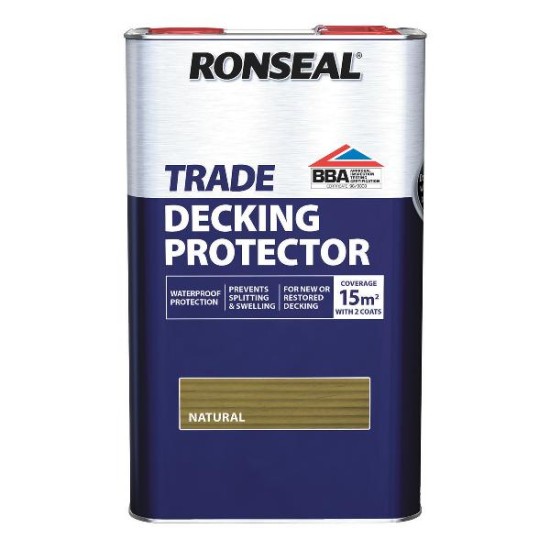 Ronseal Trade Decking Protector Natural 5l
